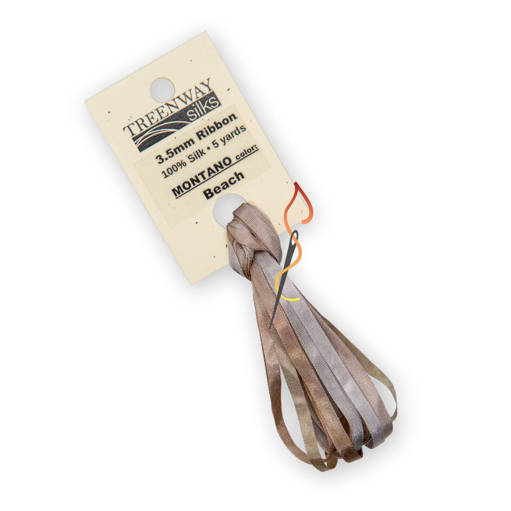 Treenway 3.5mm Silk Ribbon - Montano