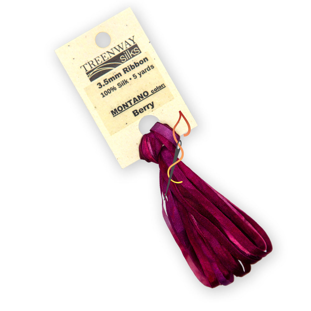 Treenway 3.5mm Silk Ribbon - Montano