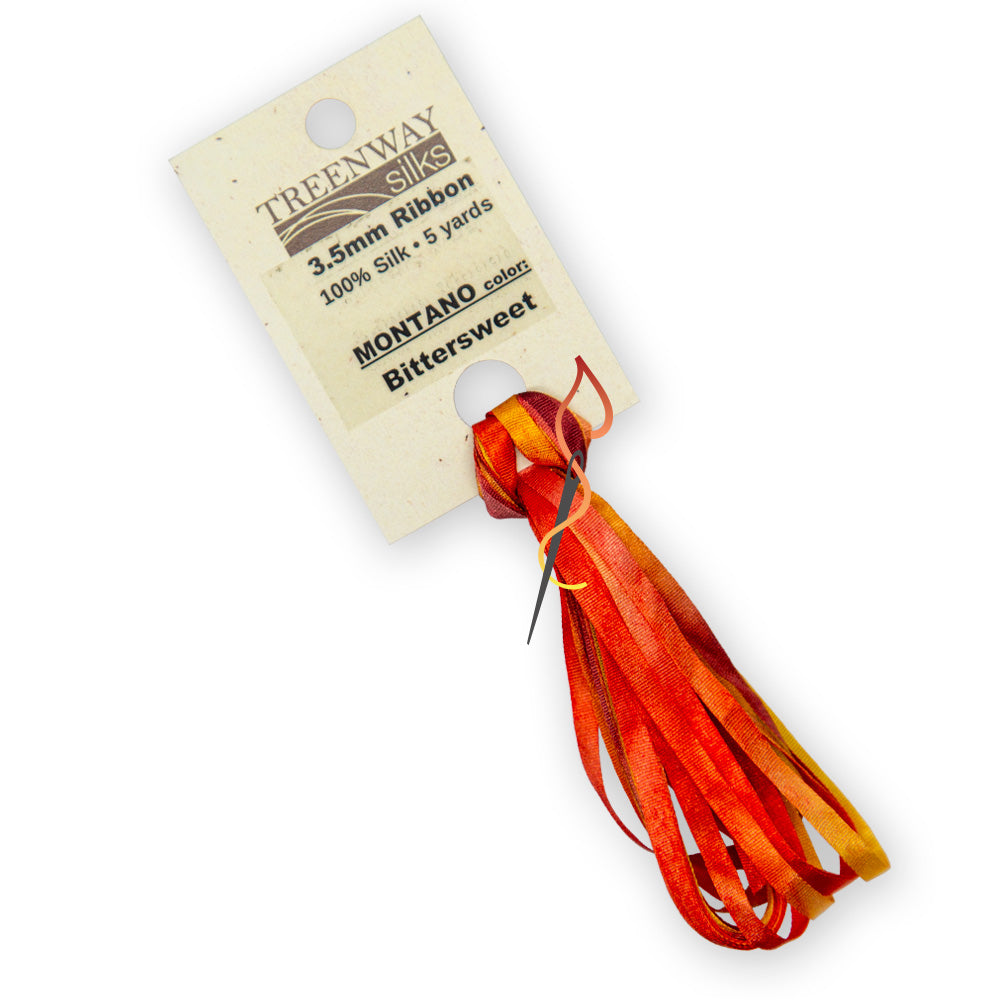 Treenway 3.5mm Silk Ribbon - Montano