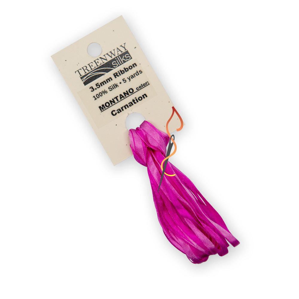 Treenway 3.5mm Silk Ribbon - Montano