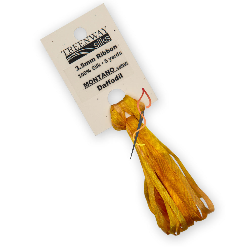 Treenway 3.5mm Silk Ribbon - Montano