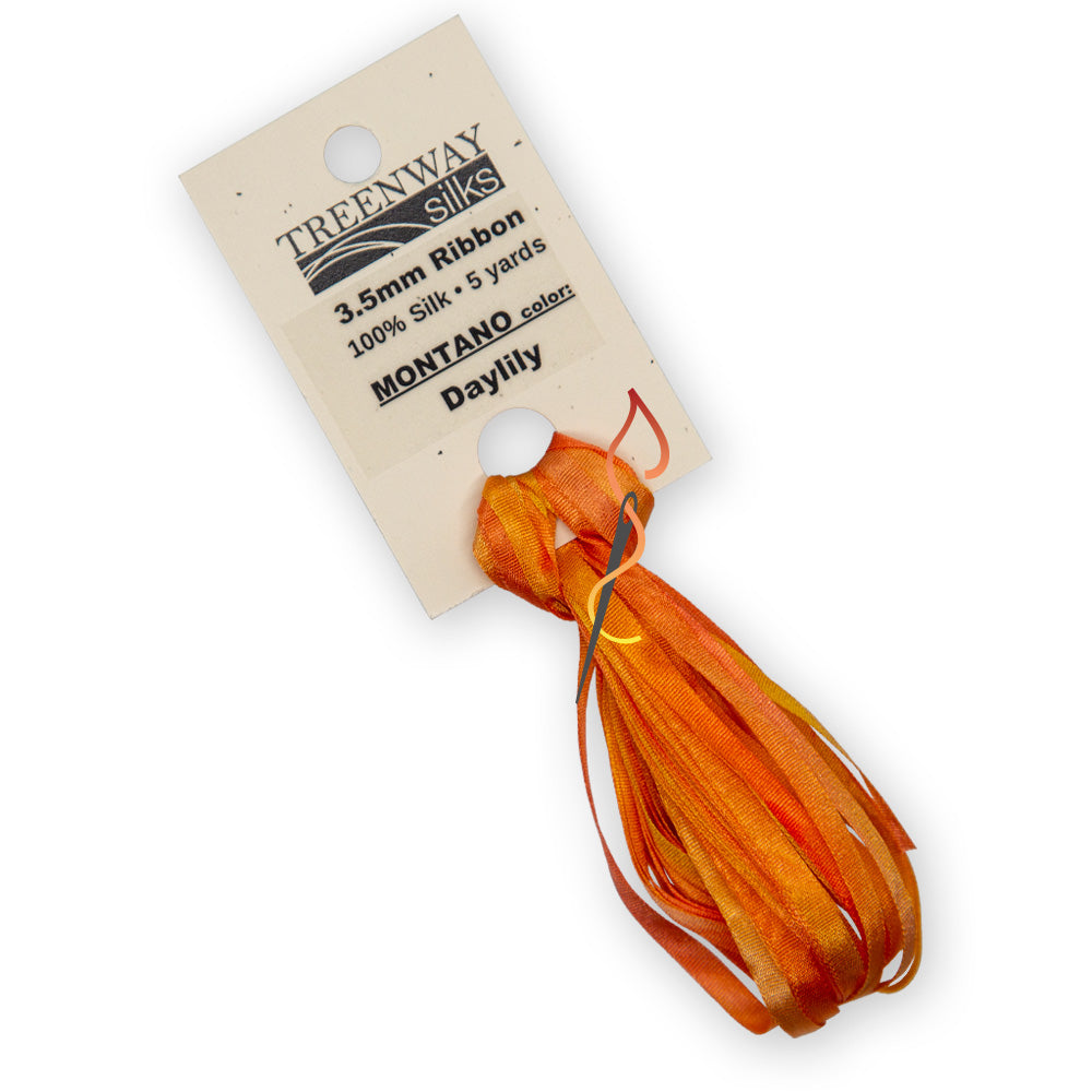 Treenway 3.5mm Silk Ribbon - Montano