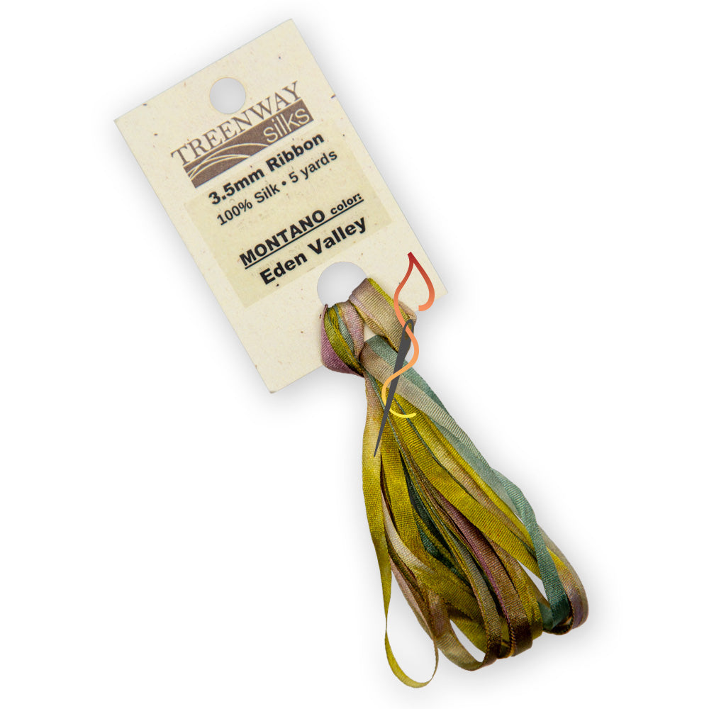 Treenway 3.5mm Silk Ribbon - Montano