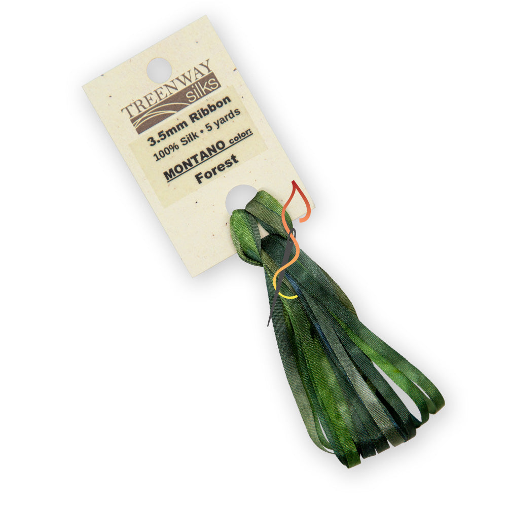 Treenway 3.5mm Silk Ribbon - Montano