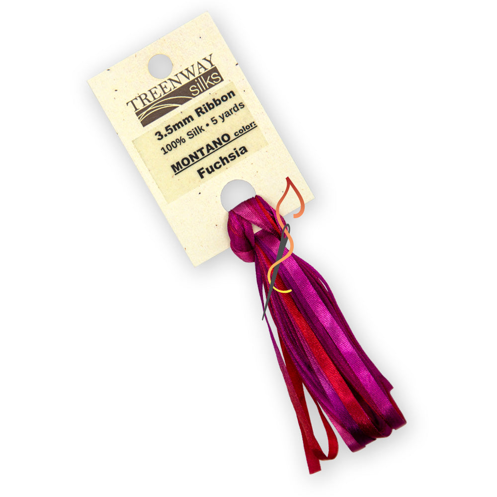 Treenway 3.5mm Silk Ribbon - Montano