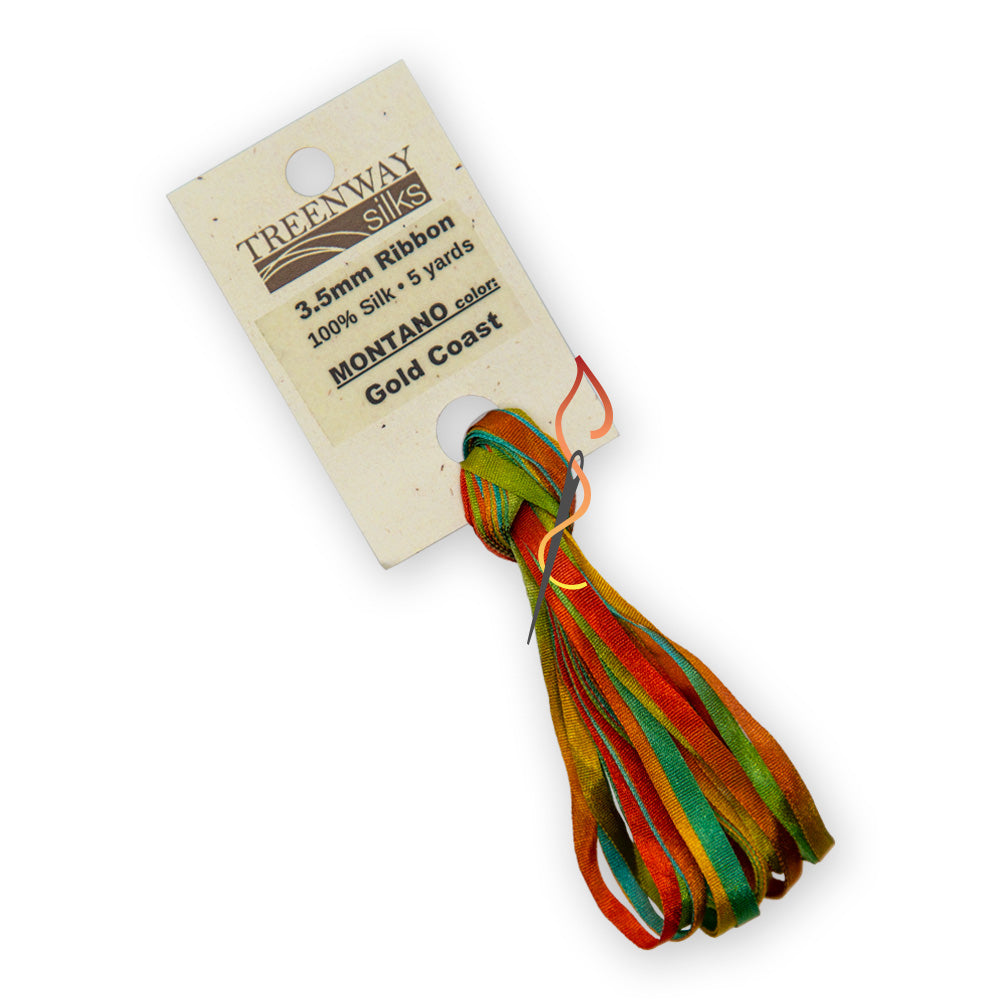 Treenway 3.5mm Silk Ribbon - Montano