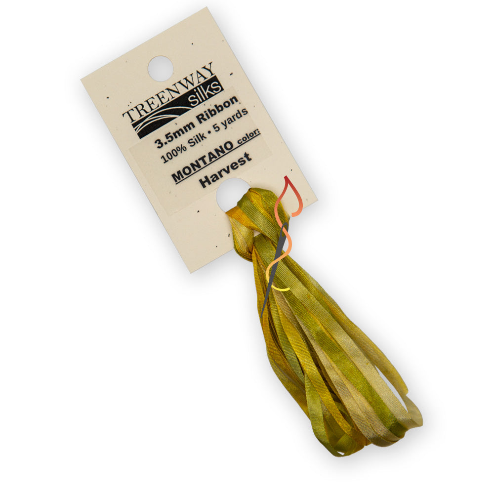 Treenway 3.5mm Silk Ribbon - Montano