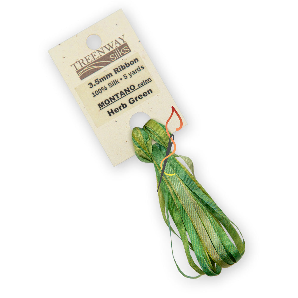Treenway 3.5mm Silk Ribbon - Montano