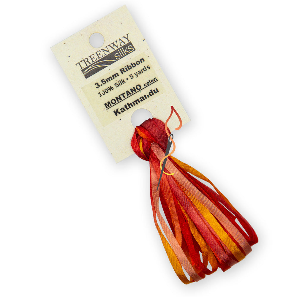 Treenway 3.5mm Silk Ribbon - Montano