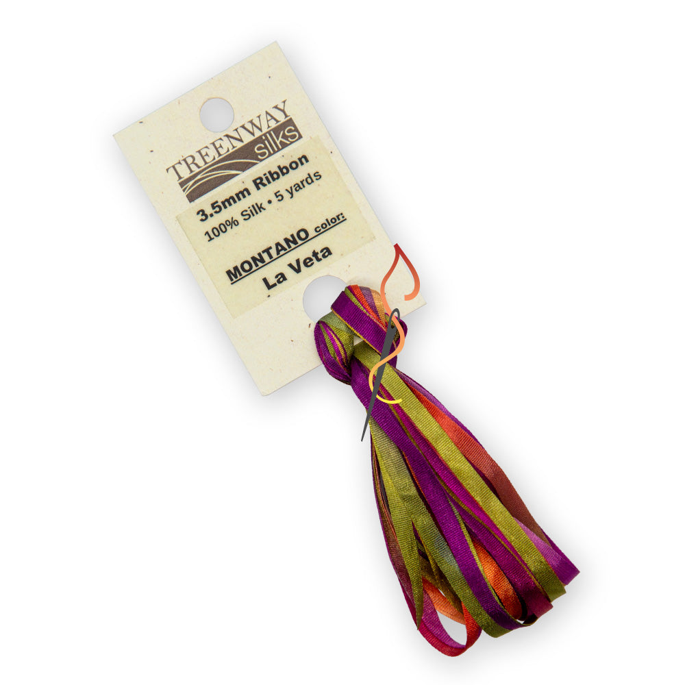 Treenway 3.5mm Silk Ribbon - Montano