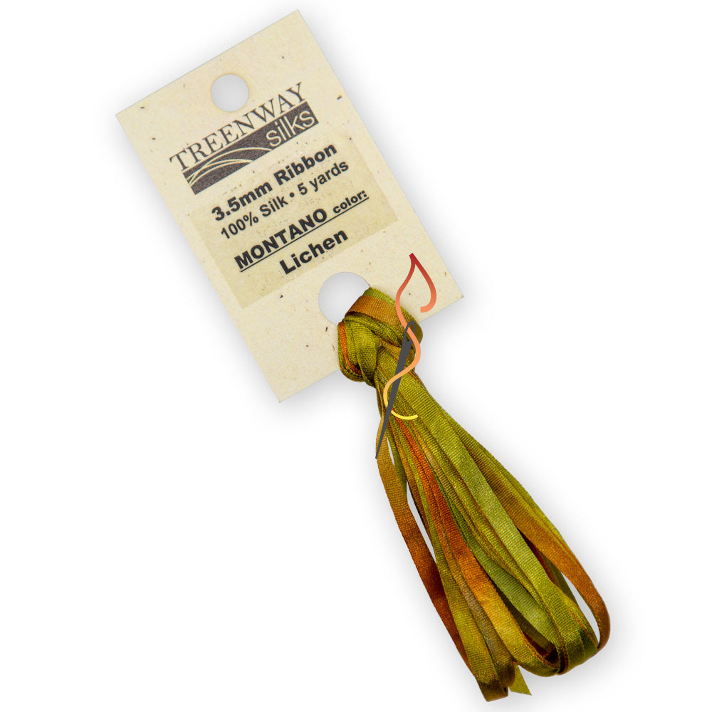 Treenway 3.5mm Silk Ribbon - Montano