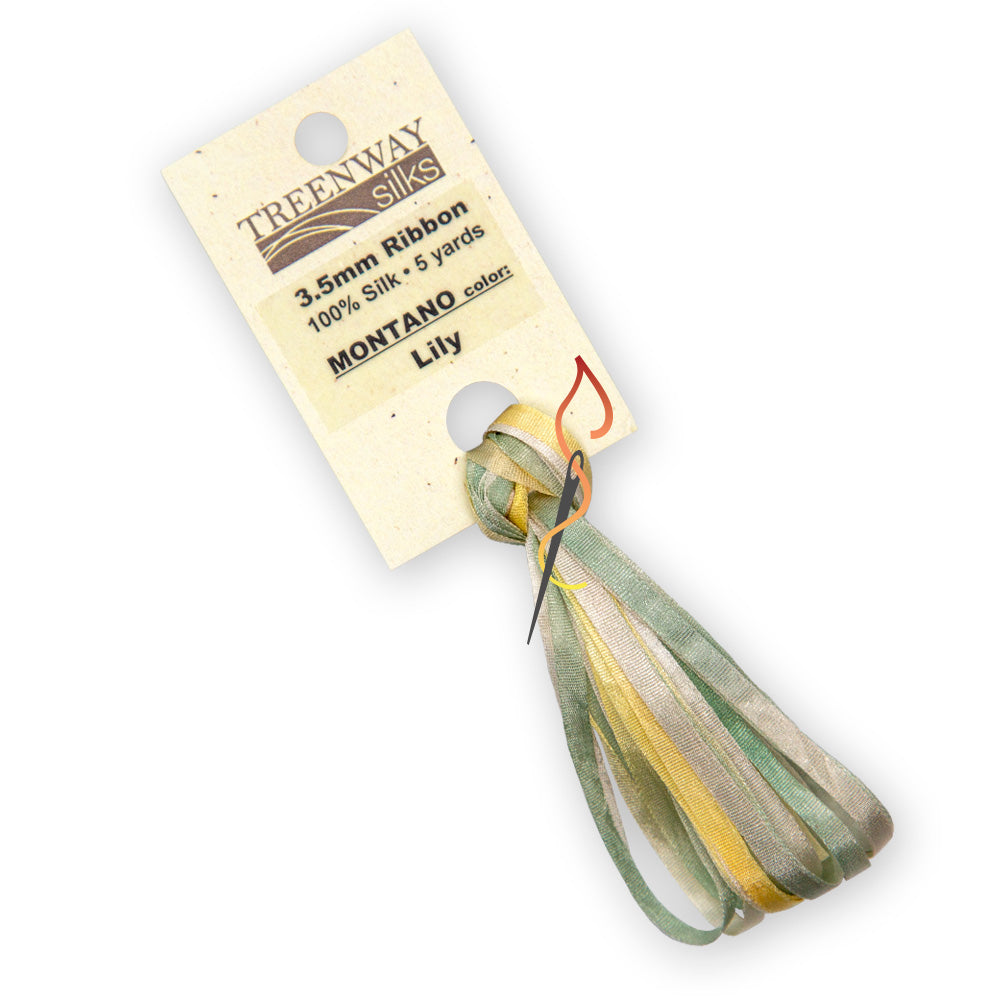 Treenway 3.5mm Silk Ribbon - Montano