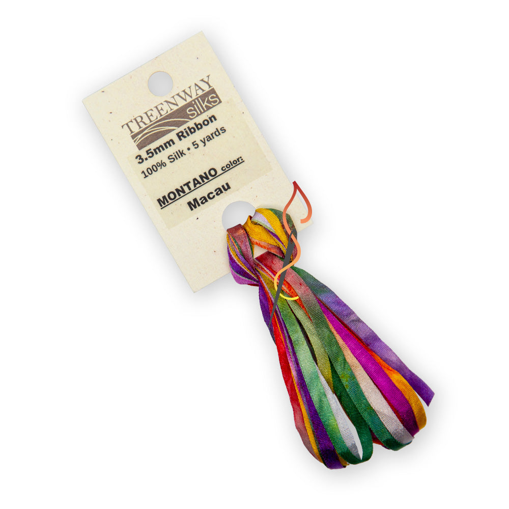 Treenway 3.5mm Silk Ribbon - Montano