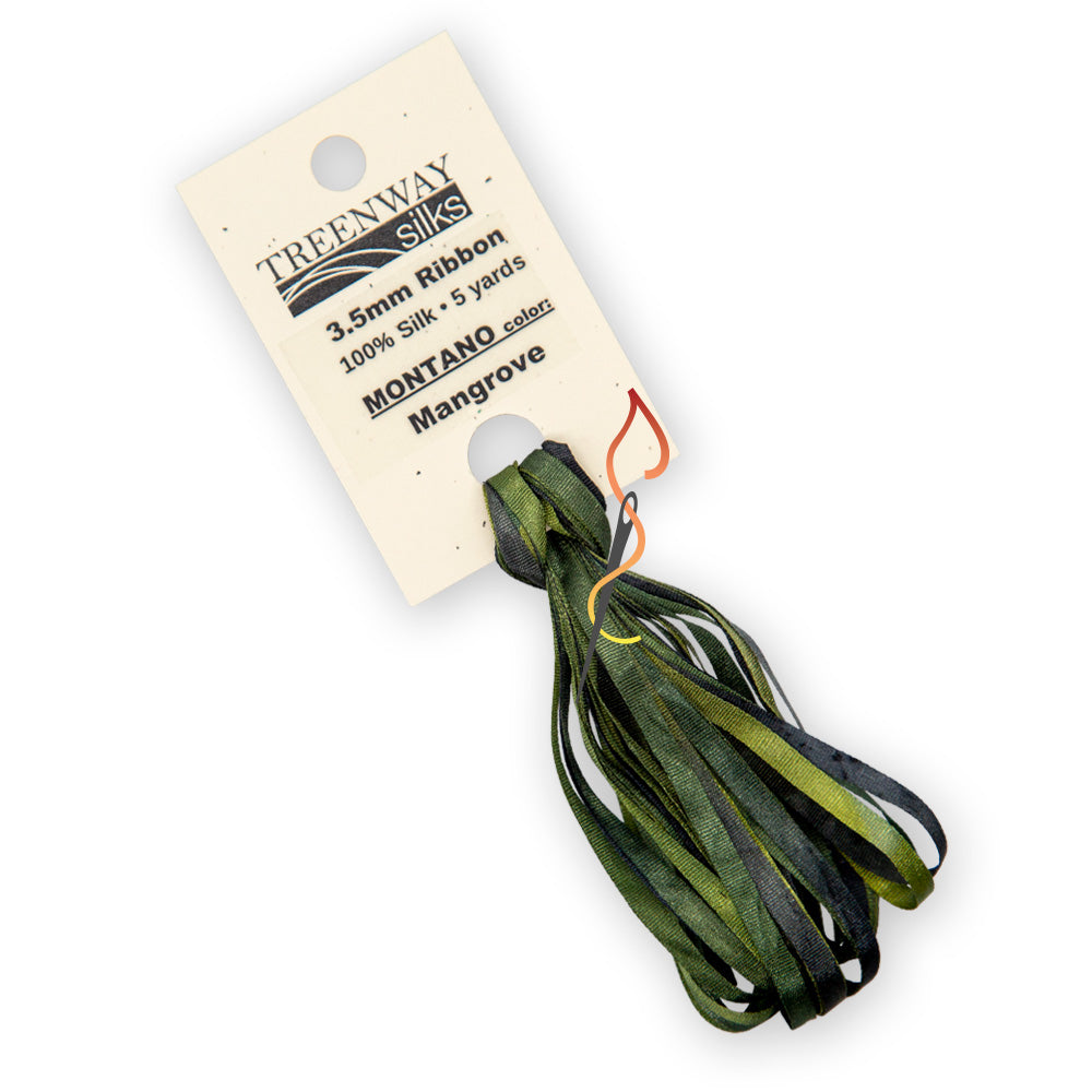 Treenway 3.5mm Silk Ribbon - Montano