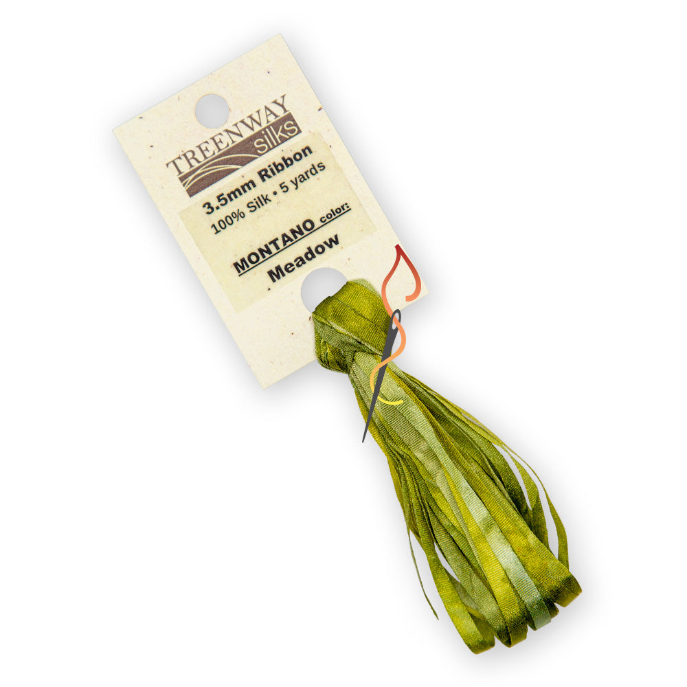 Treenway 3.5mm Silk Ribbon - Montano
