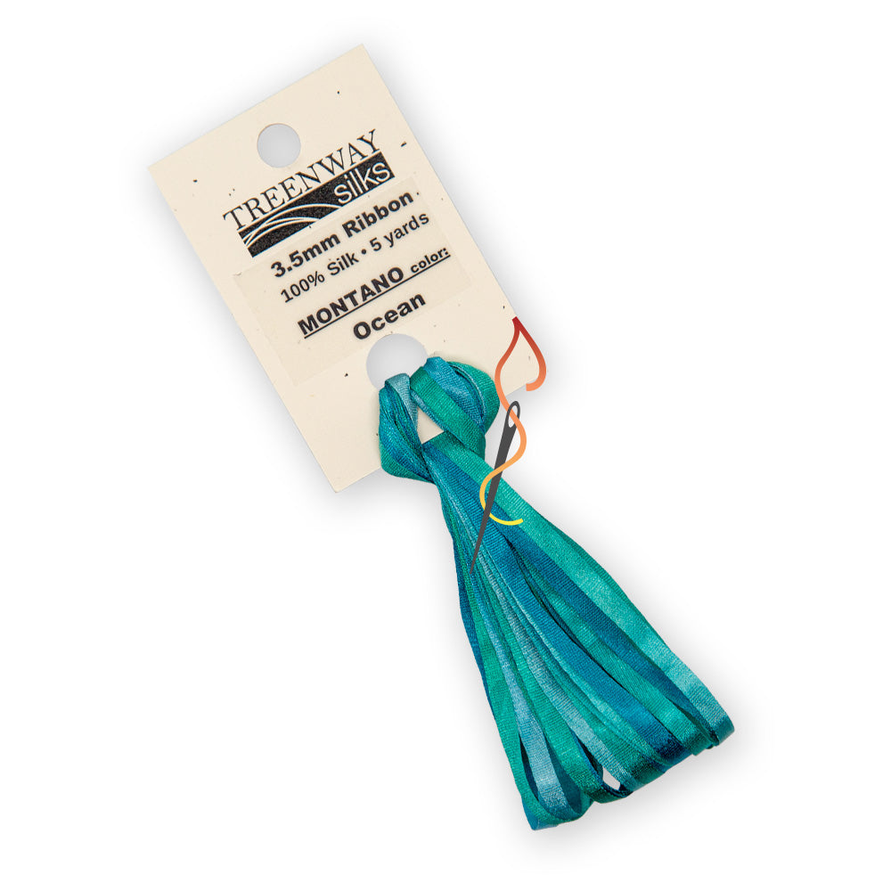 Treenway 3.5mm Silk Ribbon - Montano