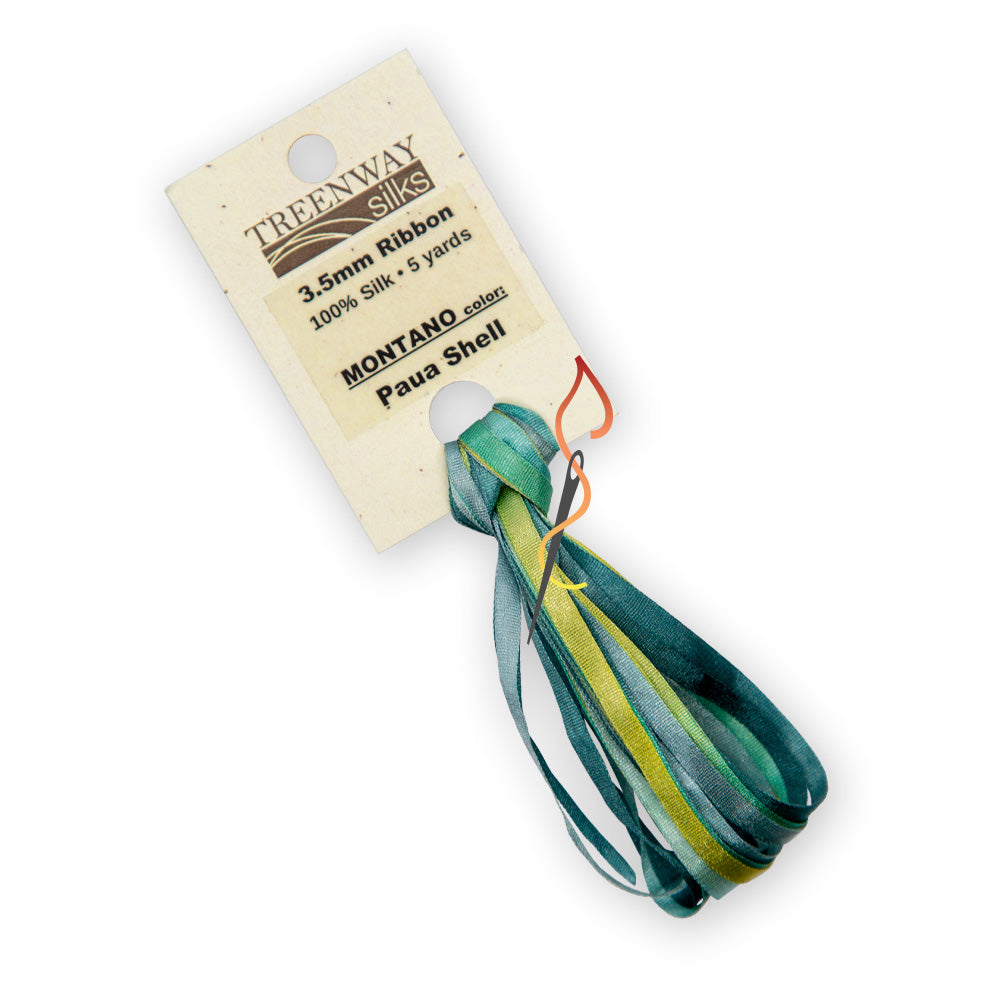 Treenway 3.5mm Silk Ribbon - Montano