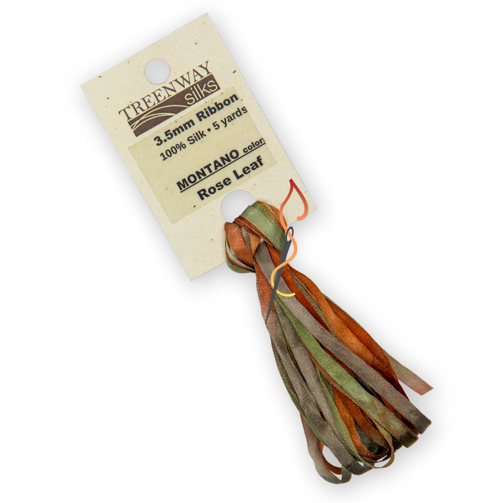 Treenway 3.5mm Silk Ribbon - Montano