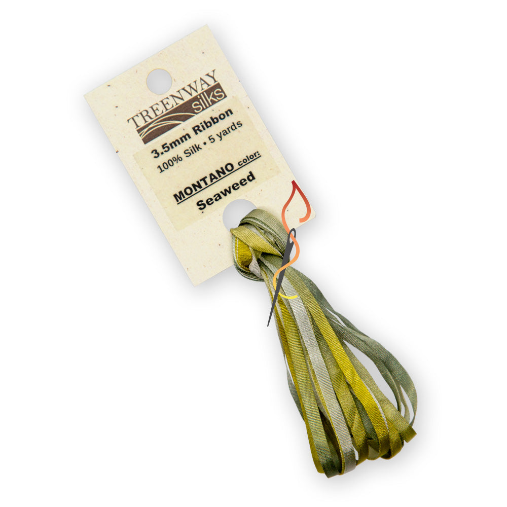 Treenway 3.5mm Silk Ribbon - Montano