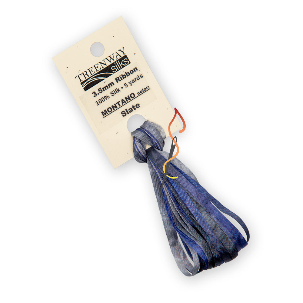 Treenway 3.5mm Silk Ribbon - Montano