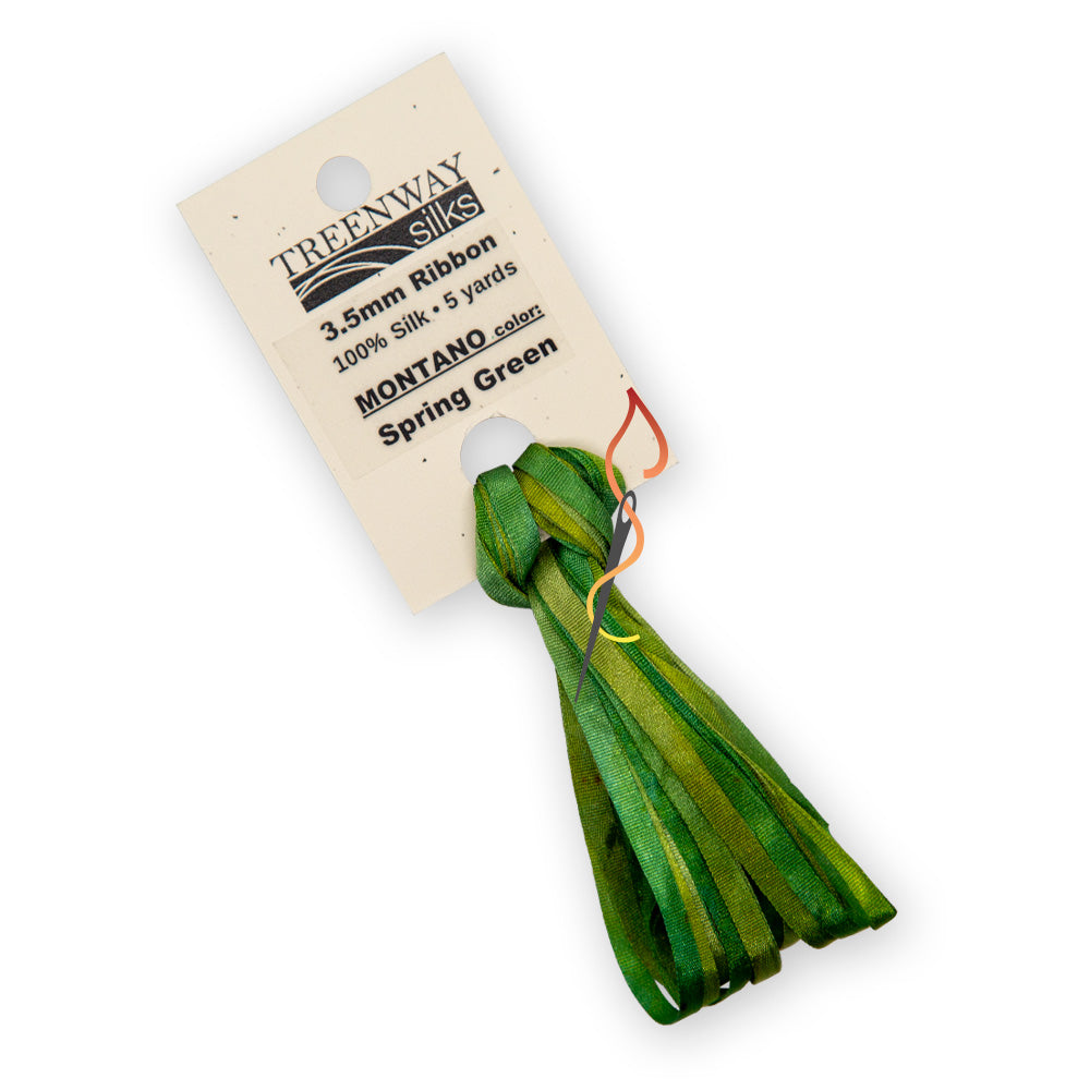 Treenway 3.5mm Silk Ribbon - Montano