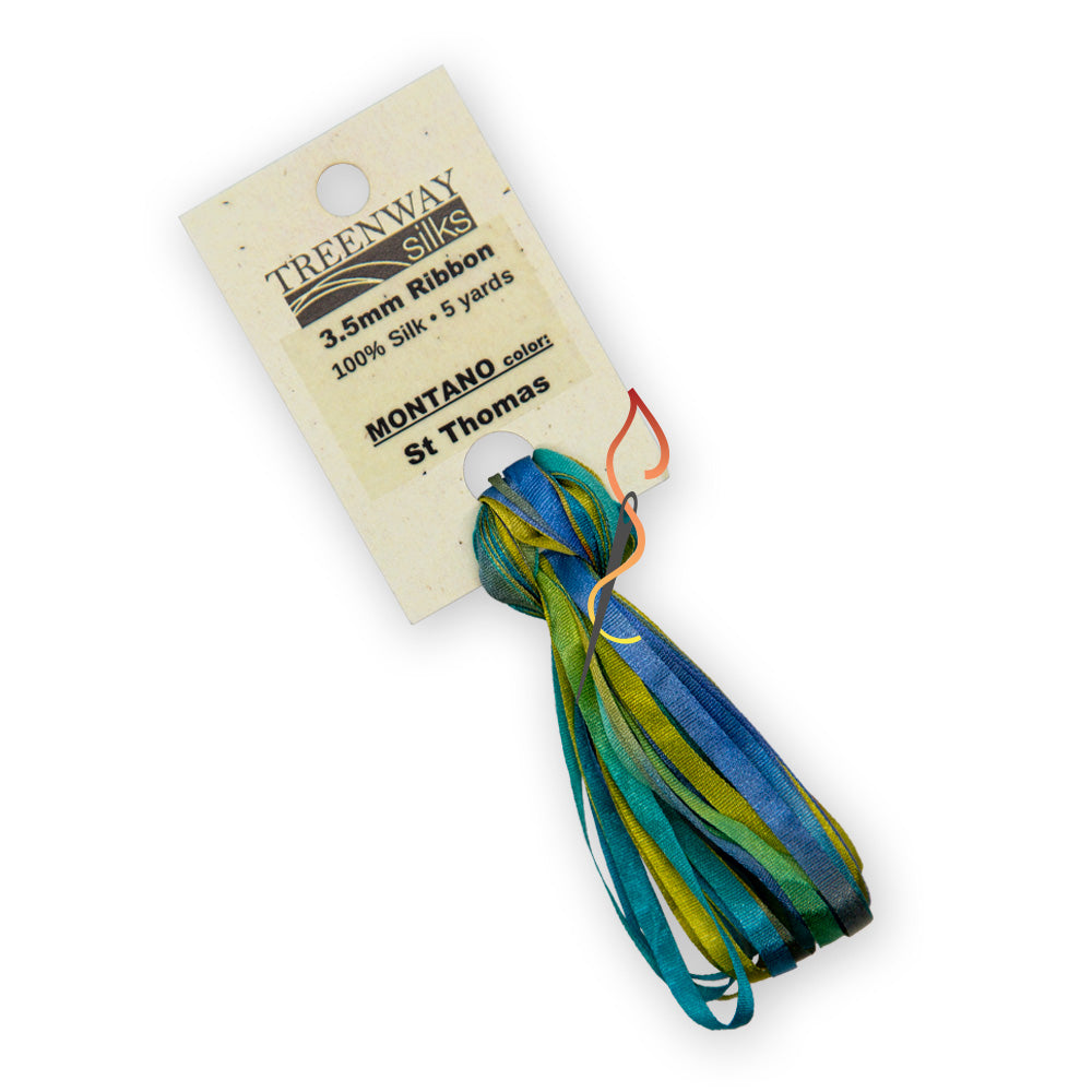 Treenway 3.5mm Silk Ribbon - Montano