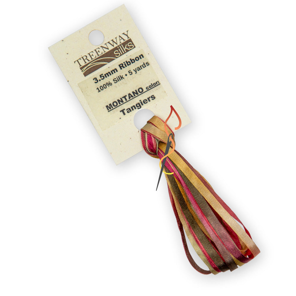 Treenway 3.5mm Silk Ribbon - Montano