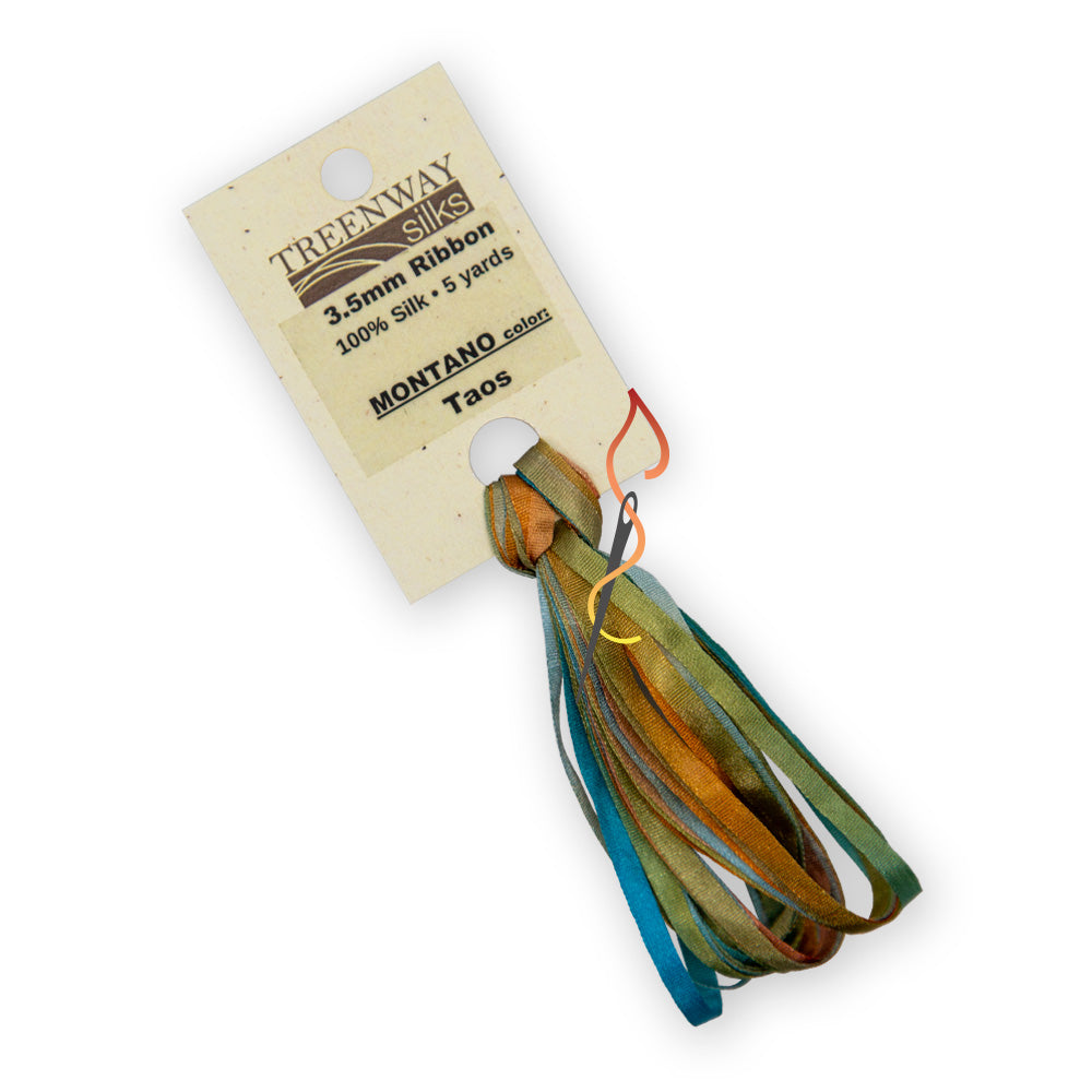 Treenway 3.5mm Silk Ribbon - Montano