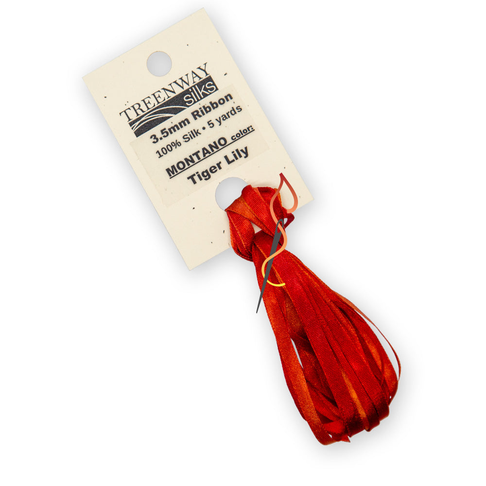 Treenway 3.5mm Silk Ribbon - Montano