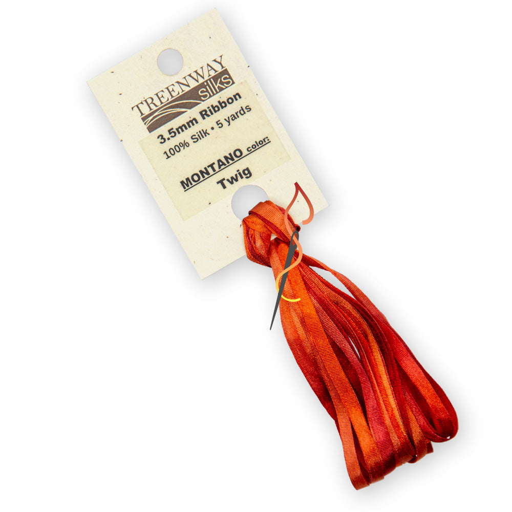 Treenway 3.5mm Silk Ribbon - Montano