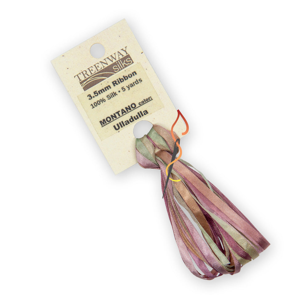 Treenway 3.5mm Silk Ribbon - Montano