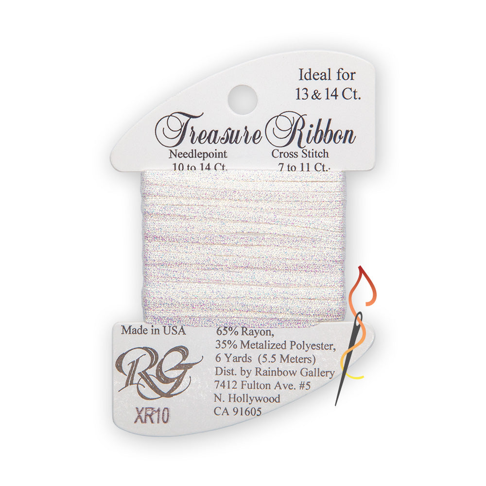 Treasure Ribbon - White XR10