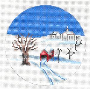 PP874DH - Travel Round: Vermont (Winterscape)