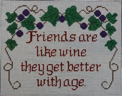 WS766 -  Friends Are Like Wine