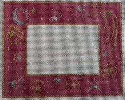 WS840B -  Moon and Stars Frame Pink