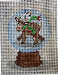 WS876D - Reindeer Snow Globe