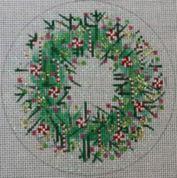 WS905D - Ornament Wreath - Candy