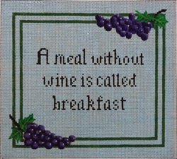 WS930 -  A Meal Without Wine is Breakfast