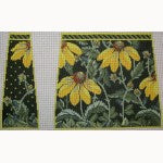 WG12032 - 4 pc Yellow Echinacea Tote